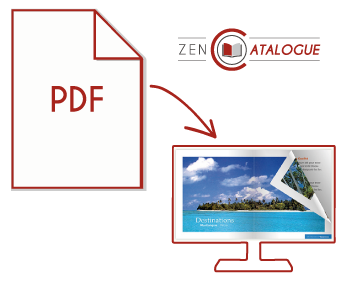 Transformation d'un pdf en catalogue interactif